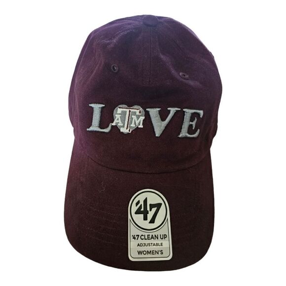 TEXAS A&M "Love" 47 Brand Adjustable Hat - Picture 1 of 7